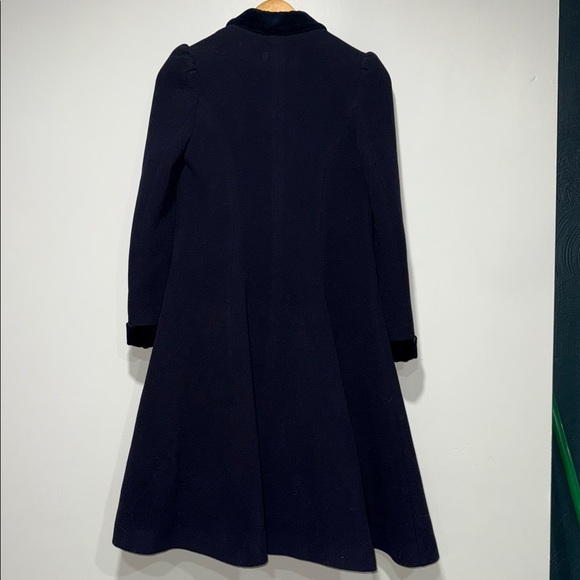 Ralph Lauren Blue Label Navy Pea Coat with Velvet Buttons and Flare! 1 Left Sz8 - Picture 11 of 14
